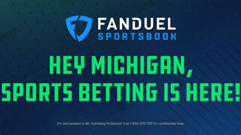 fanduel sportsbook michigan|fanduel sportsbook michigan city.